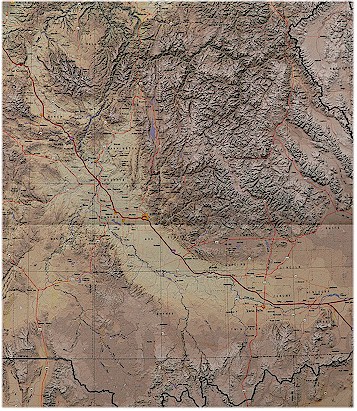 Idaho map